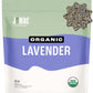 J MAC BOTANICALS, Organic Lavender Buds (16 oz, 1 Pound Bag) Bulk, Dried Flowers, Flower
