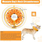 Inflatable Dog Cone Collar with Enhanced Anti-Licking, Soft Neck Donut for Dogs Cats, Recovery Pet Cone Collar After Surgery for Large Medium Small Dogs (Yellow Flower, X-Large)