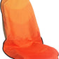 Car Seat Cover Protector Front Seats,for Gym Workout,Running,Swimming,Beach and Hiking,Waterproof Sweat Towel Bucket Seat Covers for Cars SUV Trucks (Orange, 1Pcs)