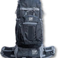 K9 Sport Sack Kolossus - XXL, Black - The Big Dog Backpack - Ideal for Dogs 26-29” Long - Fully Adjustable Pet Carrier - Doubles as a Professional-Grade 60L Hiking Pack