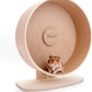 Niteangel Wooden Hamster Exercise Wheel: - Silent Hamster Running Wheel for Hamsters Gerbil Mice and Other Similar-Sized Small Pets (L)