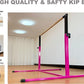 4FT/5FT Gymnastic Bar Set Gymnastics Horizontal Bar Gymnastics Kip Bar for Kids Home Use