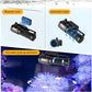 hygger Aquarium Wave Maker 1321 GPH 12W, Adjustable Cross Flow Pump with LED Display Controller, Magnetic DC 24V Aquarium Powerhead for Freshwater and Marine Reef Aquariums Up to 60 Gallon