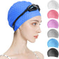 Tripsky Silicone Swim Cap,Comfortable Bathing Cap Ideal for Curly Short Medium Long Hair, Swimming Cap for Women and Men, Shower Caps Keep Hairstyle Unchanged…