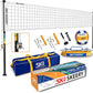Outdoor Heavy Duty Volleyball Net Set, Anti-Sag Design, Adjustable Aluminum Poles, Portable Volleyball Net for Backyard,Grass and Beach
