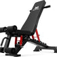 Adjustable Weight Bench - Foldable Workout Bench for Home Gym, PRO Heavy Duty 1300lb Capacity Full Body Strength Training with 8-Level Incline/Flat/Decline Positions & Space-Saving