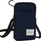 Cell Phone Purse Waist Pack Bag Travel Crossbody Bag Wristband Sport Armband Wallet with Removable Shoulder Strap (Navy Blue)