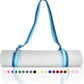 Tumaz Yoga Mat Strap [MAT NOT Included] (2 Sizes) with Extra Thick & Comfy Delicate Texture, Adjustable Yoga Mat Carrier
