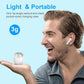 Jxrev Wireless Earbuds, Bluetooth 5.4 Headphones in Ear with Noise Cancelling Mic, Earbuds Stereo Bass, IP7 Waterproof Sports Earphones, 32H Playtime USB C Charging Buds White for Android iOS