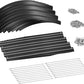 Land Guard 8×2×1ft Galvanized Raised Garden Bed Kit, 108 Gallon Capacity Raised Garden Boxes Outdoor, Oval Metal Raised Garden Beds for Vegetables, Gray(with 10 Connecting rods)