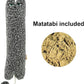 TTcat Catnip Silvervine Matatabi Pillow for Cats & Kittens,Cat Kicker Toy,Large Size Cat Pillow Soothing Plush Cat Toy(Grey).