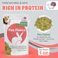 Snout and Shell Pea Flakes for Small Pets – High-Protein Treat for Guinea Pigs, Rabbits, Hamsters, Chinchillas & More – Fun Foraging Snack – 2 oz (28g)
