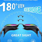 Swim Goggles, Unisex Adult Swimming Goggles Anti Fog Anti UV No Leakage Wide View for Men Women Youth