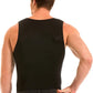 Insta Slim -Made in USA- Compression Tank-Top Shapewear for Men. Tummy Control Slimming Body-Shaper for Belly & Back Support