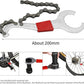 6 Pcs Bicycle Repair Tools Kit, Bike Cassette Removal Tool, Sprocket Removal Tools Sprocket Remover for Mountain Bike, Road Bike