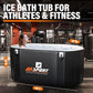 AKSPORT Ice Bath Tub for Athletes, 238 Gallons Inflatable Cold Plunge Tub Compatible with Water Chillers, Icebath for Recovery & Cold Water Therapy, Portable Bathtub for Indoor & Outdoor-Black
