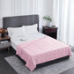 L'AGRATY Weighted Blanket - 48"x72" 15lbs Cooling Breathable Heavy Blanket Microfiber Material with Glass Beads for Adult All-Season Summer Fall Winter Soft Thick Comfort
