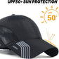 CLAPE Outdoor Sun Visor Hats Lightweight Waterproof Breathable Sports Hat UPF50+ Ultra Thin Cooling Baseball Hats