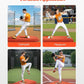 VEVOR Pitching Mound, Baseball Game Mound, Indoor/Outdoor Pitching Practice and Training Equipment, Softball Pitching Aids with Antifade Turf and Pitching Rubber