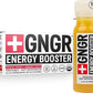 '+GNGR Energy Booster & Immunity Shot, Cold-Pressed Ginger Shots with Lions Mane, 75mg of Natural Caffeine Green Tea, Turmeric Root, Vitamin D & Zinc for All Natural Immune Support (2 Oz, Pack of 12)