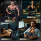 FDA Cleared - Heated EMS Abs Stimulator Abdominal , Ab Stimulator Muscle Toner with Heat for Belly Fat loss, ab belt muscle stimullator for Stomach Smooth & Firming, Fitness Workout for Home/Gym Use