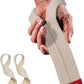 HiRui Cotton Lifting Wrist Straps (Pair) for Weightlifting Powerlifting Bodybuilding Strength Training | Wrist Support Wraps for Enhanced Grip & Stability - Soft & Durable, 13 inch Fits All