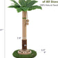 Cat Scratching Post 35'' Tall Cat Scratcher Tree Tower Scratching Posts for Indoor Cats with Cat Toy Mouse Hole and Interactive Wooden Ball for Kittens Adults Cats