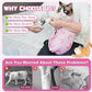 Supet Cat Wrap for Cutting Nails, Self-Adhesive Cat Grooming Wrap, Anti-Scratch Cat Wrap for Grooming, Ideal for Medicine, Nail Clipping, Teeth Brushing, Ear Cleaning