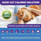 Cat Calming Diffuser, Cat Pheromones Calming Diffuser, Pheromone Dffuser to Calm Cats, Cat Calming Diffuser with 2 Diffuser + 4 Refill,120 Days for Cats Relief Stress Anxiety (Purple)