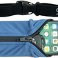 SPIbelt Running Belt for Women Men, Phone Holder for Running, Running Fanny Pack, Holder for Phone, Running Waist Pack, Adjustable Waist, [Fits All Phones]. No Bounce, Steel Blue