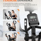 pooboo Elliptical Machine, Elliptical Exercise Machine with 16-Level Resistance&Hyper-Quiet Magnetic Driving System, Elliptical Machine for Home with LCD Monitor&15.5IN Stride, 350LBS Weight Capacity