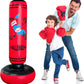 Punching Bag Kid,Boxing Bag for Kids,Inflatable Dummy, Inflatable Punching Bag, De-Stress Boxing Bag for Kids.
