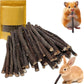 600g Apple Sticks Small Animals Wooden Pet Chew Treats Toys for Guinea Pigs Hamsters Rabbits Chinchillas Squirrels Small Animal Molar Wood Treats Toys