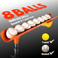 Baseball Auto Soft Toss Trainer with Rebound Net - Adjustable Height 52"-72", 8-Ball Capacity, 6/8/10s Auto-Drop, Rebound Net & Carry Bag - for Baseball & Softball Training Equipment
