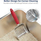 WePet Cat Litter Scoop, Aluminum Alloy Sifter, Kitty Metal Scooper, Deep Shovel, Long Handle, Poop Sifting, Kitten Pooper Lifter, Durable, Heavy Duty, for Litter Box