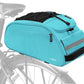 MOSISO Bike Rack Bag, Waterproof Bicycle Trunk Pannier Rear Seat Pouch Cycling Bike Carrier Backseat Storage Luggage Saddle Shoulder Bag