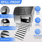 Professional Dog Grooming Tub, 38" Stainless Steel Dog Wash Station with Ramp, Storage Drawer, Floor Grate & Faucet/Dog Bathtub for Large, Medium & Small Pets, Right Door