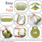 Pawaboo Small Animals Playpen, Waterproof Small Pet Cage Tent with Zippered Cover, Portable Outdoor Yard Fence with 3 Metal Rod for Chick/Kitten/Puppy/Guinea Pig/Rabbits/Hamster/Chinchillas,Green