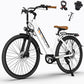 V80 Electric Bike, 1000W Motor 28MPH Ebike, 48V 13Ah Removeable Battery, 26'' City Cruiser Adult Electric Bicycles up to 70 Miles