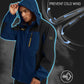 MAGCOMSEN Men's Hooded Windproof Water Resistant Rain Jacket Windbreaker 5 Pockets for Hiking,Fishing,Travel
