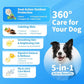 Dog Flea and Tick Support Chewable, Natural Dog Flea Comfort Supplement, Oral Chews with Neem, Oregano Oil, Pumpkin Seed Oil & Brewer's Yeast – 135 Soft Chews, Chicken Flavor – for All Breeds & Sizes