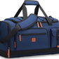 Gym Bag for Men and Women with Shoe & Laptop Compartment, 3-in-1 Sports Travel Duffel Bag Anti-Theft Weekender Carry-On Backpack for Airplane & Workout, Overnight Travel Bag,35L (Blue, Medium)