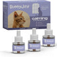 Cat Calming Diffuser Refills – Long-Lasting 30-Day Formula with Pheromones for Stress Relief, Relaxation, and Anxiety Reduction in Cats Easy to Use – (3 Refills)