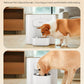 Automatic Dog Feeder for Large Breed, 15L/ 63Cups Vacuum-Sealed Storage & Timed Auto Dog Food Dispenser 2in1, Airtight 100% Freshness, Anti-Blockage, Support up to 22mm Pet Food, Stainless Steel Bowl