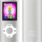 Mymahdi MP3/MP4 Portable Player,1.8 Inch LCD Screen,Max Support 64GB,Silver