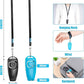 2-in-1 Dog Training Clicker Whistle for Training and Recall, Pet Training Accessories for Puppy, Cats, Horses & Small Animals - 2 Pack with Lanyard, Reward and Train Your Pets Efficiently