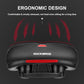ROCKBROS Bike Seat Cushion for Men Women with Handle & Dual Shock Absorbing Ball Memory Foam - 3 Zone Concept Bike Saddle, Soft Wide Waterproof Mountain Bicycle Accessories