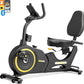 VANSWE Recumbent Exercise Bike, Recumbent Stationary Bikes for Home 400 LBS Weight Capacity, Exercise Bike for Home Seniors with Smart App and Bluetooth Connectivity, LED Display, Pulse Handle