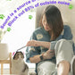 Calming Earmuffs for Cats and Small Dogs - for Anxiety Relief - Noise Canceling for Fireworks, Thunderstorms, Pet Grooming & Force Drying - Dog Ear Muffs Noise Protection (White, Small)