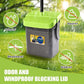 Pooper Scooper Swivel Bin & Rake Kit with 35 Bags – 46" Long Handle Heavy Duty Dog Poop Scooper with Bag Attachment, Yard Pet Waste Cleanup Tool for Large Medium Small Dogs